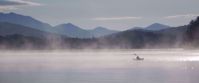 Picture of Kayaking the Adirondacks mist over lake in adirondacks