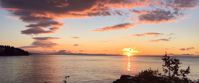 Picture of Autumn on the Superior Hiking Trail Beautiful sunset on Lake Superior