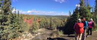 Picture of Autumn on the Superior Hiking Trail Women's group travel to lake superior in autumn