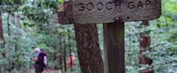 gooch gap sign on the appalachian trail