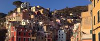 Picture of Cinque Terre and the Italian Riviera Apartments in italy built on coastline