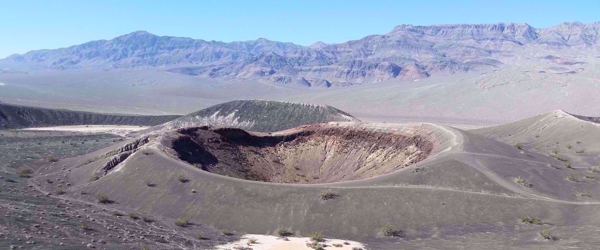 ubehebe crater in death valley national park