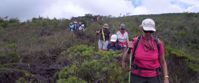 Picture of Exploring the Galapagos Islands by Land women on travel tour hiking through galapagos