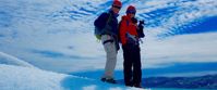 women smile on group adventure travel tour through greenland