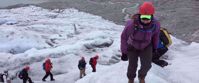 women's hiking group tours glaciers in greenland