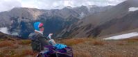 Picture of Pacific Northwest Escape: The San Juan Islands & Olympic National Park woman having lunch on mountain top in olympic national park