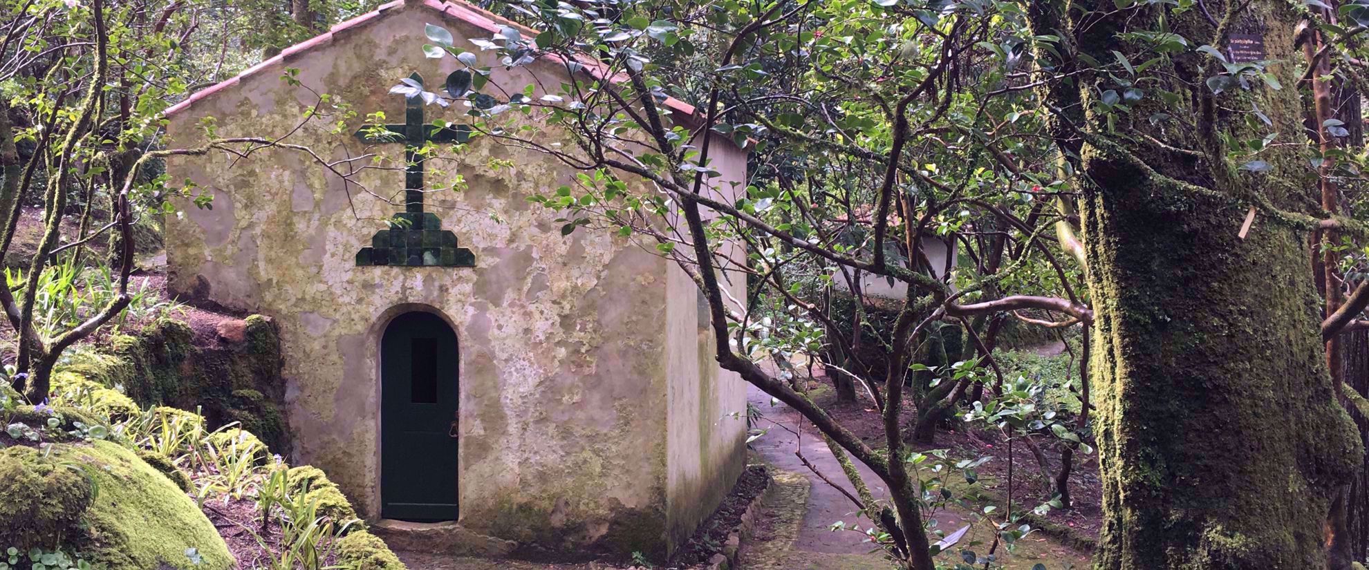 old building with cross portugal