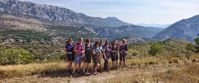 Picture of Pearls of the Croatian Coast women pose for group photo on travel tour to croatia