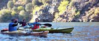 photographing kayakers in douro valley