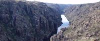 arial view of douro valley