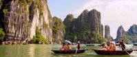 Picture of Wats and Wonders of Vietnam and Cambodia women's group kayaking tour through vietnam