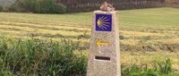 Camino Marker Camino de Santiago trail marker