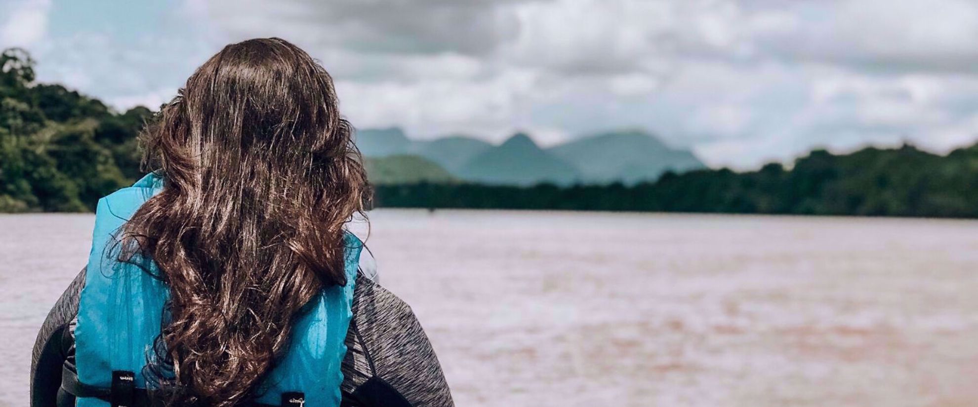 Traveling down the Rupununi River in Guyana