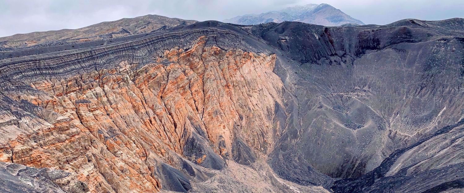 crater in death valley national park