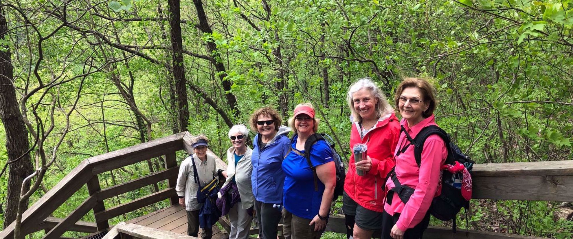 Picture of Waterfalls, Wildflowers, and Wineries Women hiking georgia