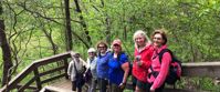 Picture of Waterfalls, Wildflowers, and Wineries Women hiking georgia