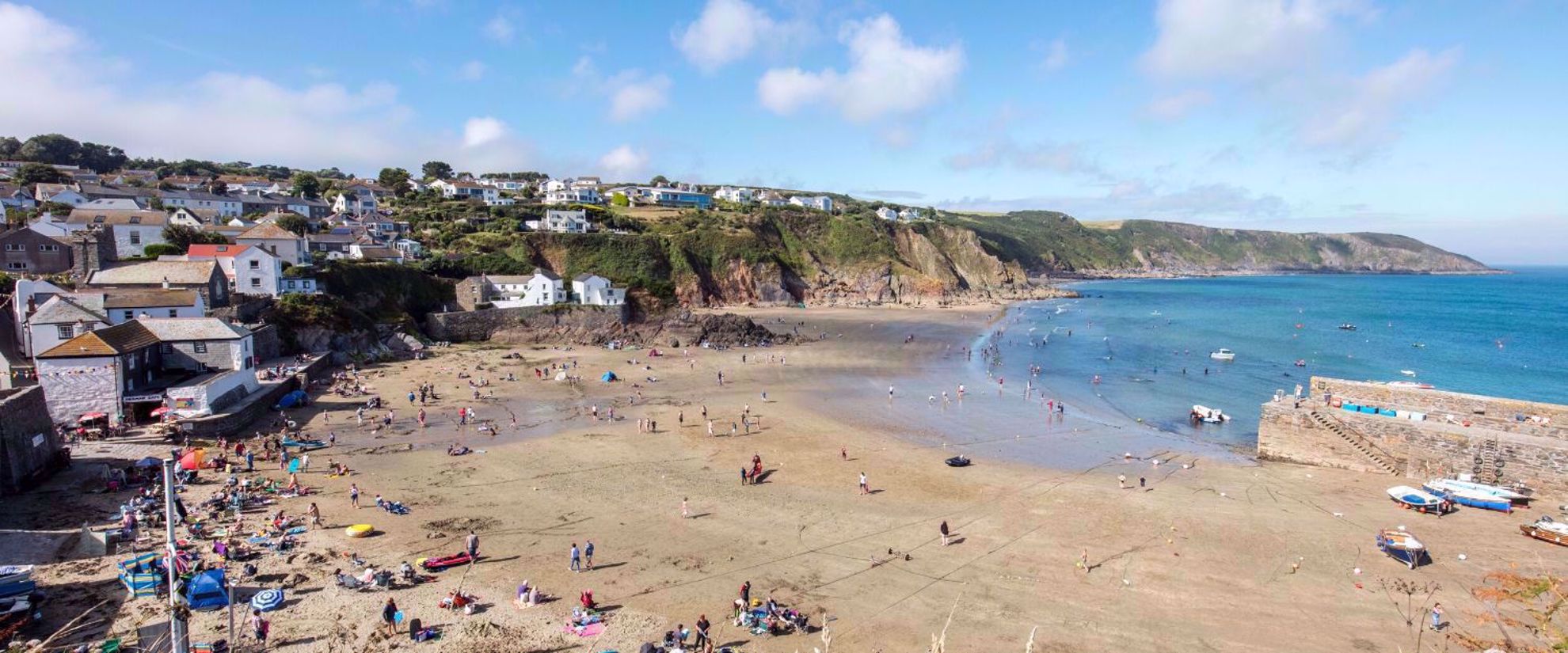 Beach in St Austell, Cornwall