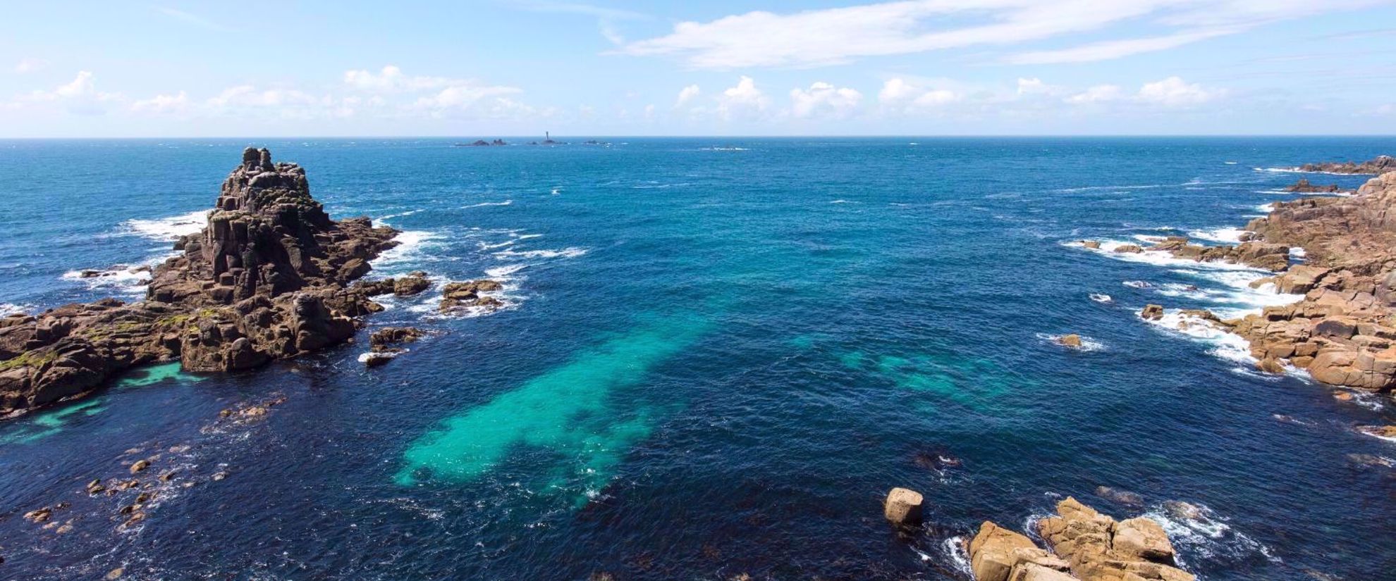 Land's End Cornwall Ocean