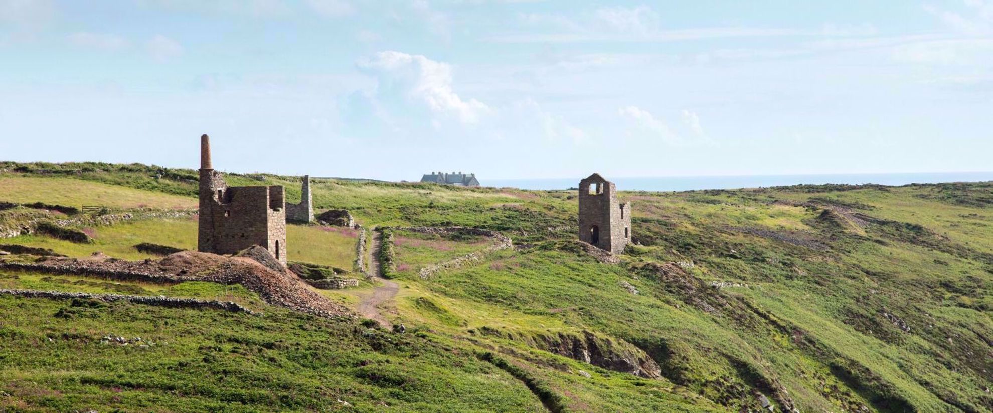 Picture of Discovering Cornwall poldark cornwall botallack