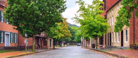 downtown view of harpers ferry
