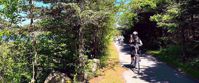 Picture of White Mountain Holiday biking to the flume