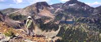 Picture of Hiking Hut to Hut in British Columbia mountain top views in British Columbia