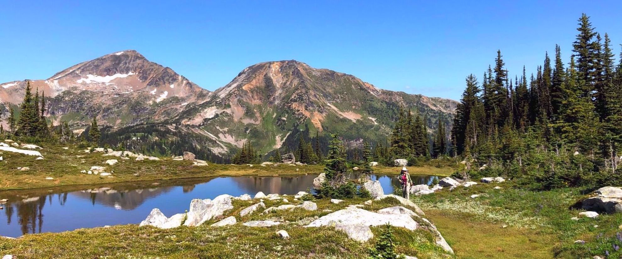 womens hut to hut hiking trip in british columbia