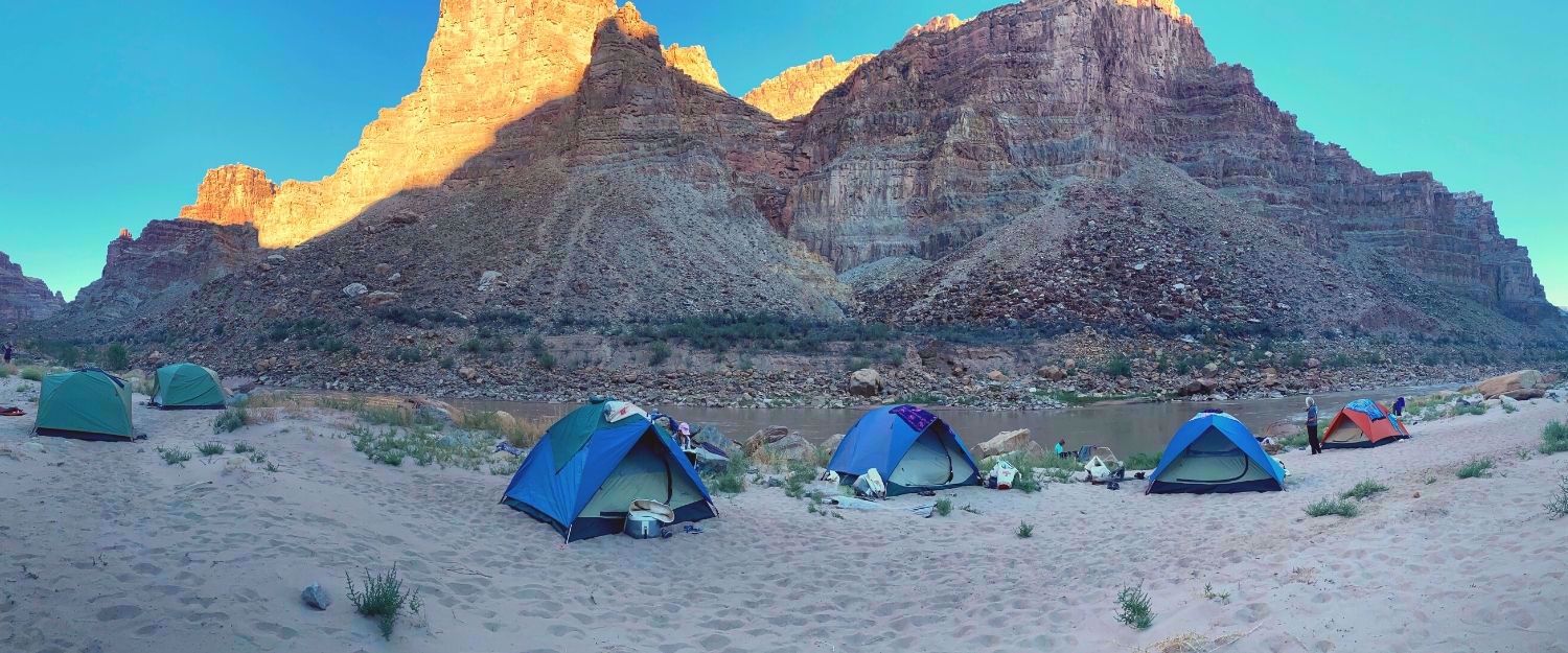 camping in cataract canyon