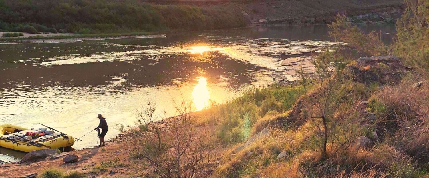 sunrise in cataract canyon