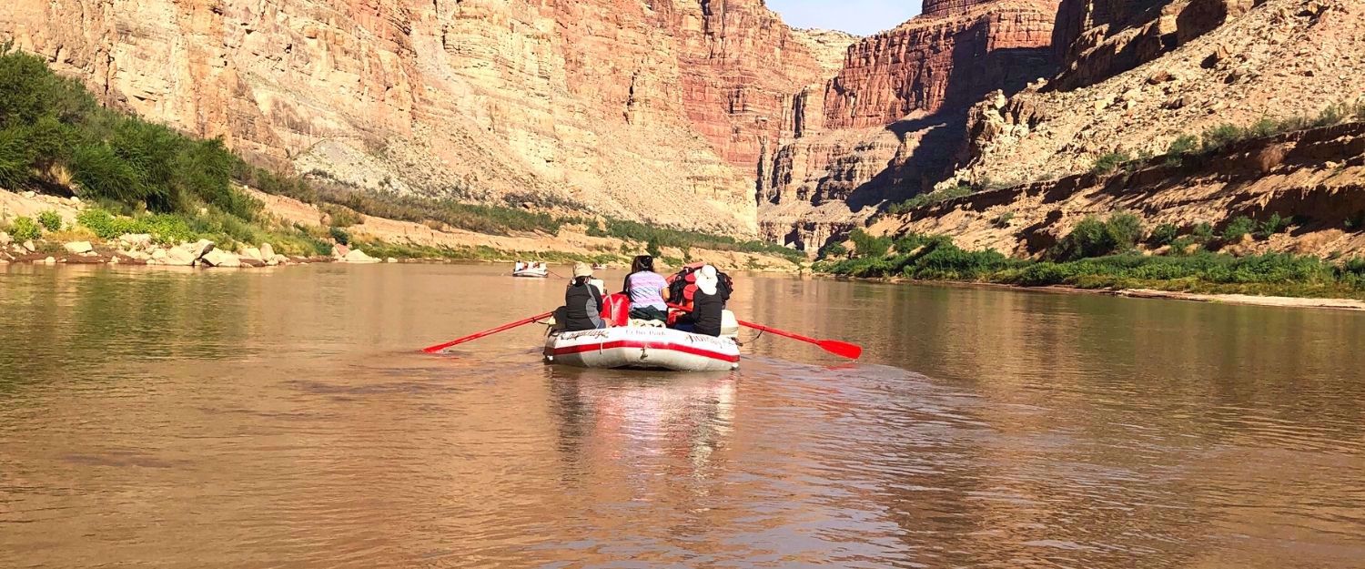 beauty of the canyon walls in cataract canyon