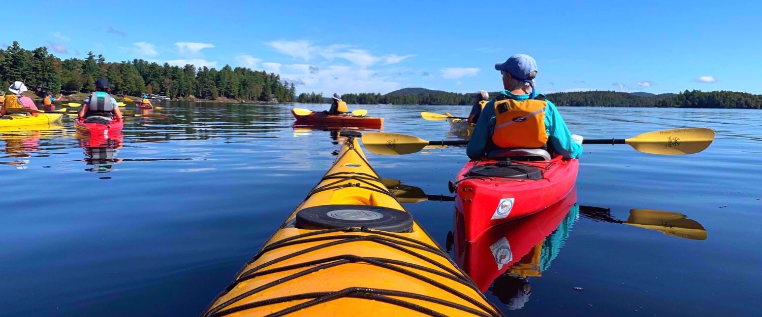 kayaking in the Adirondacks