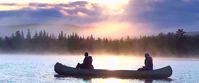 morning canoe trip in the Adirondacks