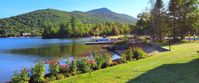 lakeside lodging in the Adirondacks