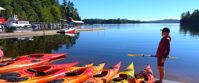 	kayak trip in the Adirondacks