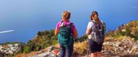 views while hiking on the island of sicily