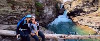 Women's hiking tour in Glacier National Park