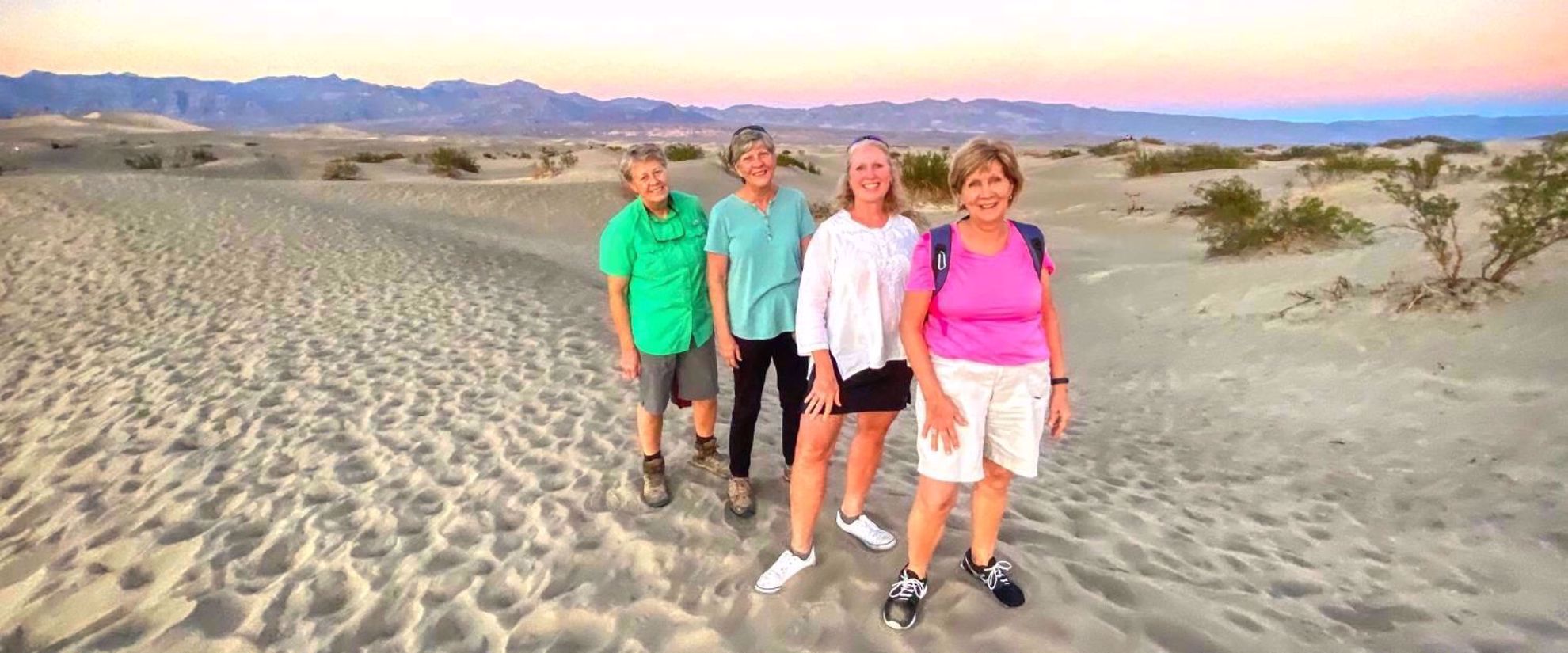 womens travel group to death valley california