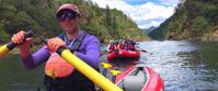 women's rafting tour of the Rogue River