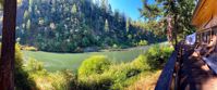 Rustic river lodges along the Rogue River