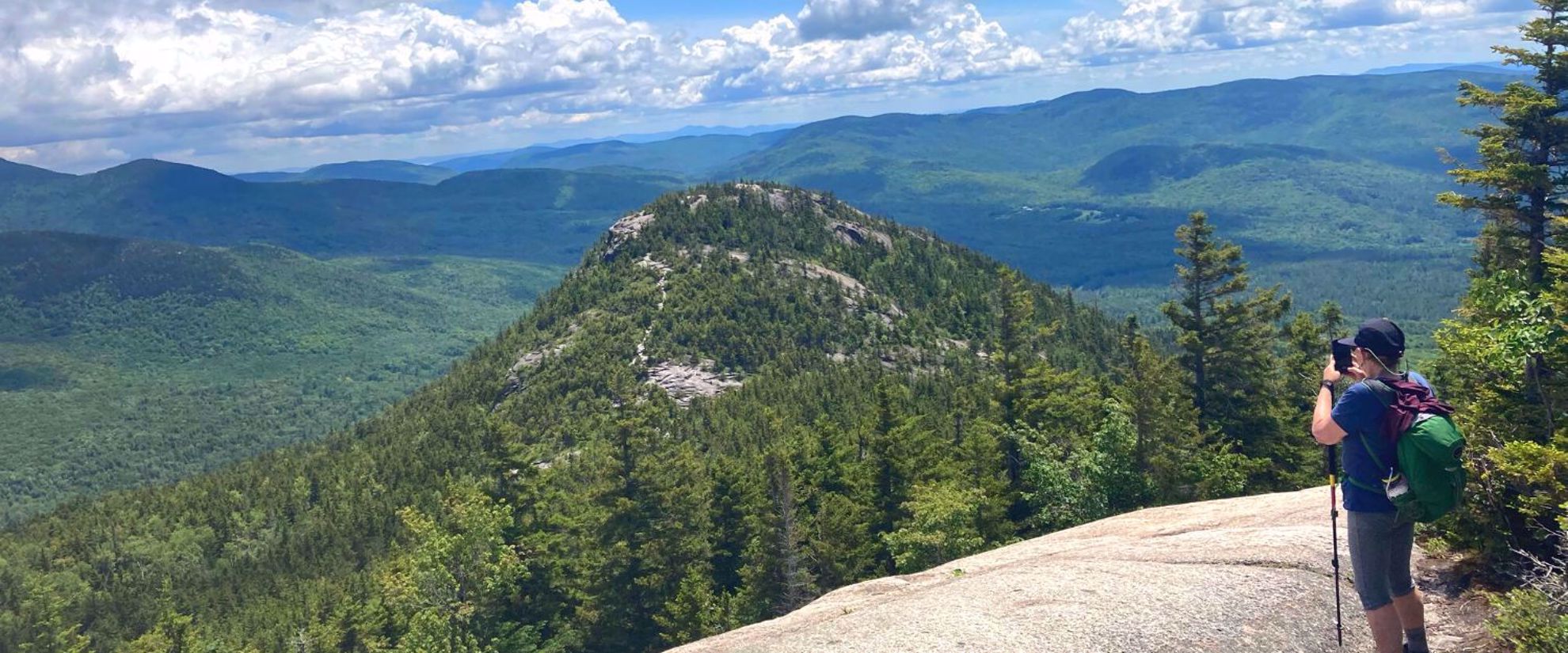 women's hiking tour in the white mountains