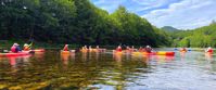 river kayaking in the white mountains