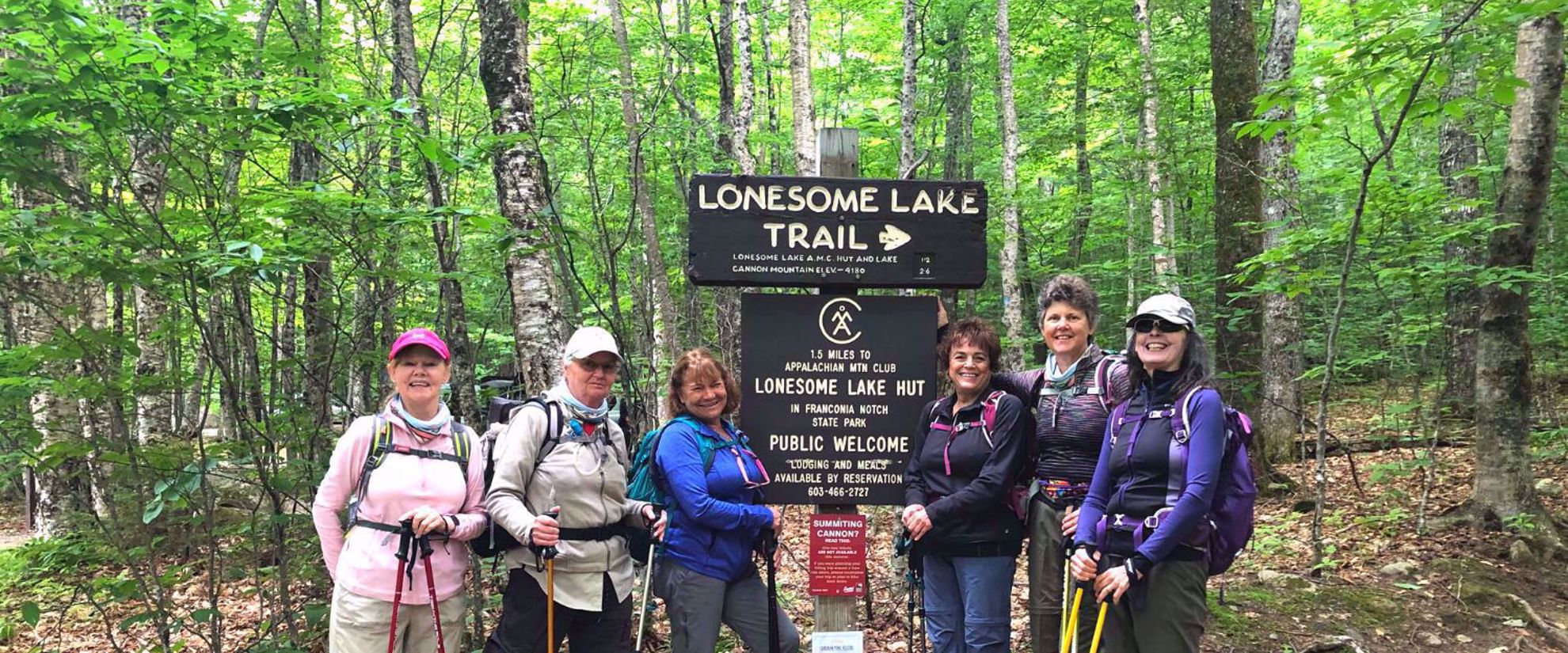 Picture of White Mountain Holiday women's adventure hiking tour