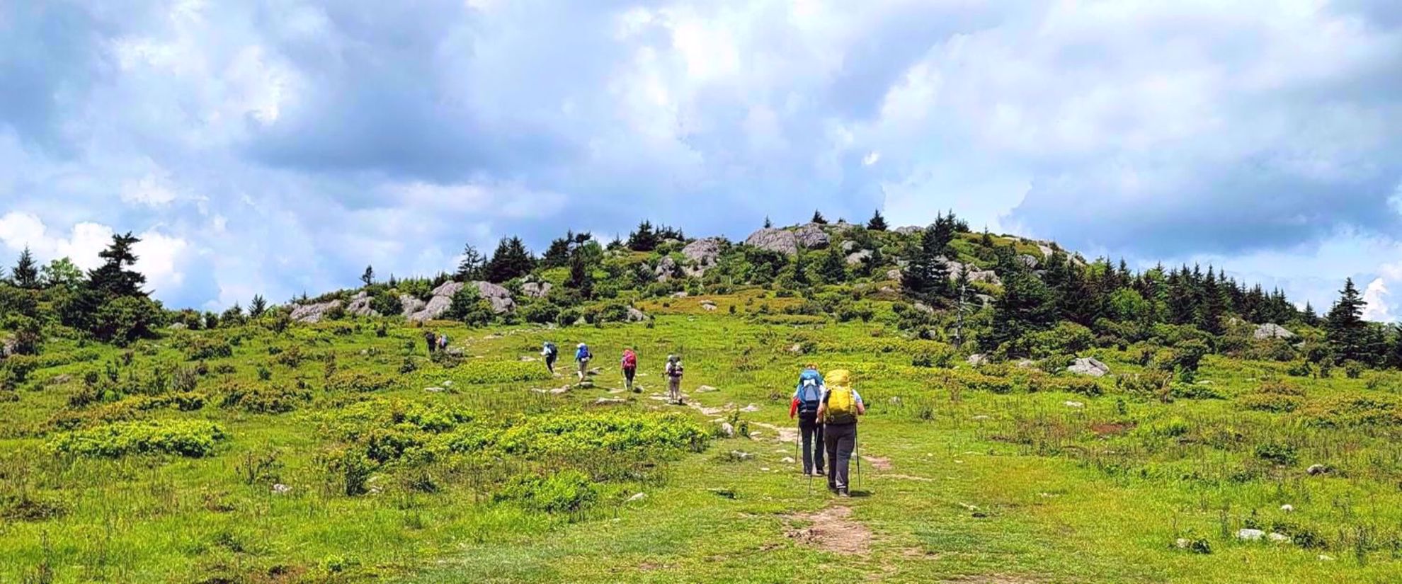 Picture of Intro to Lightweight Backpacking on the AT backpacking along the Appalachian Trail