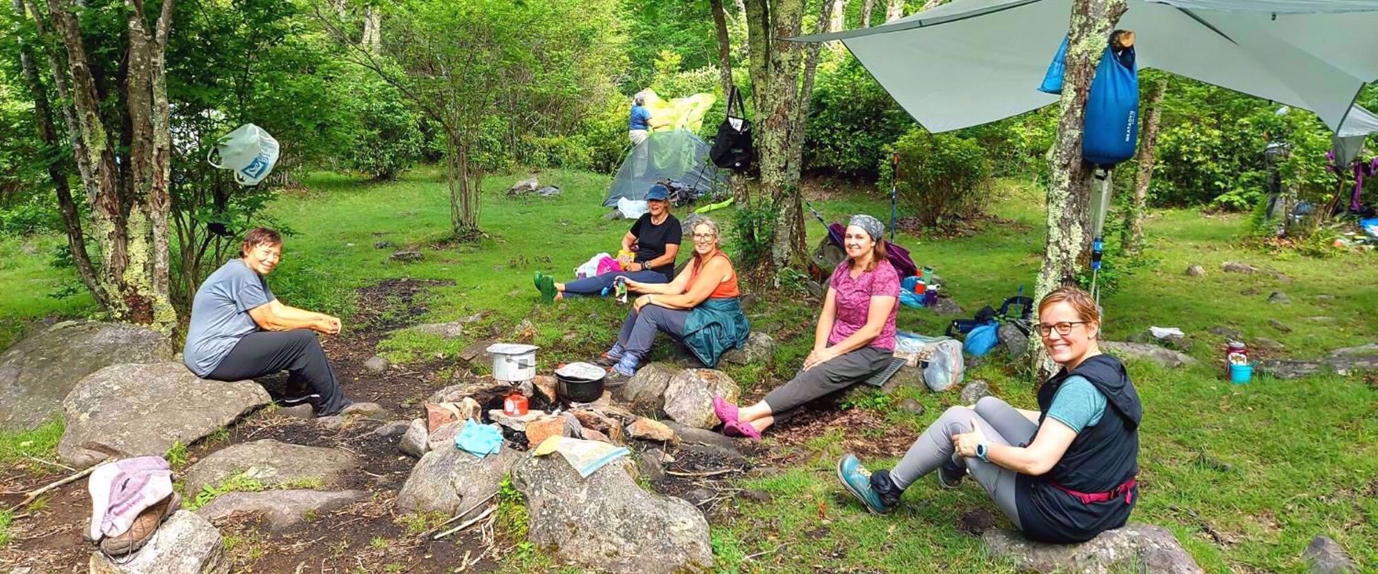 Picture of Intro to Lightweight Backpacking on the AT wilderness backpacking with women along the AT