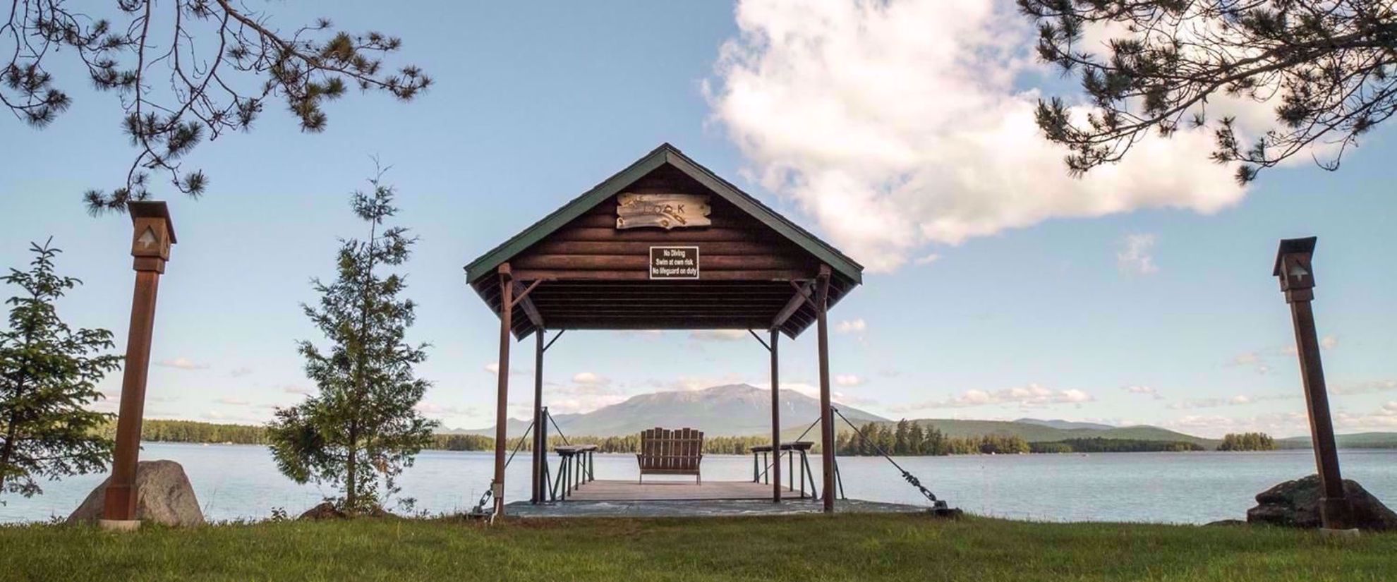 enjoy a retreat stay on Millinocket Lake