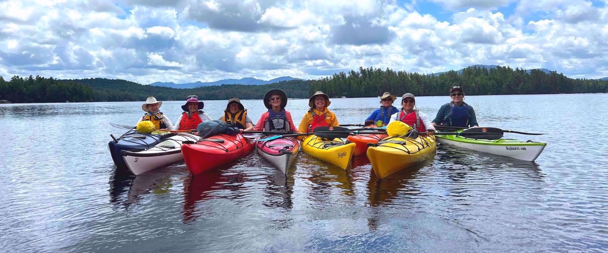 Picture of Kayaking the Adirondacks Women's active travel in the Adirondacks