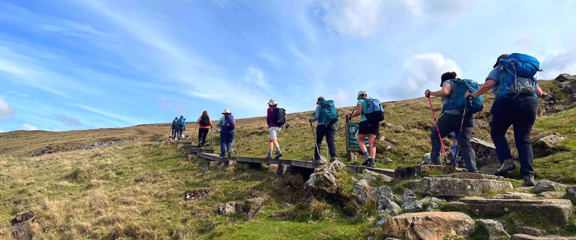 women's adventure tour hiking in Ireland