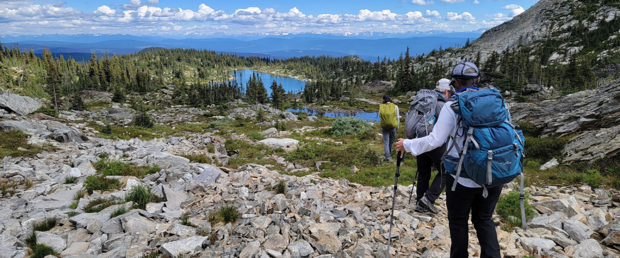 hiking hut to hut with women's travel in british columbia