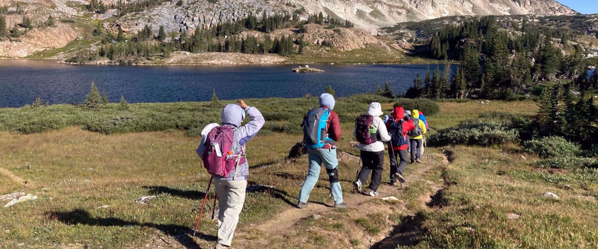 Art of Mountain Hiking - Snowy Range, Wyoming