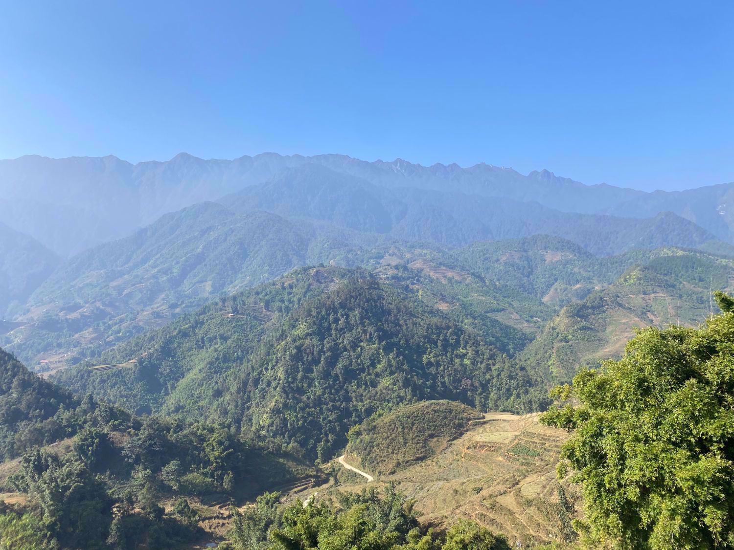Vietnam Scenery Hiking View
